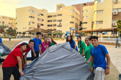 Fundraising camp - Maadi Narmer School - British Fundraising Camp