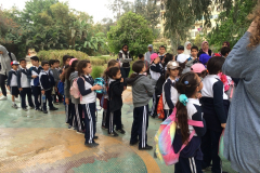 Child museum school trip