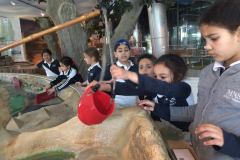 Child museum school trip