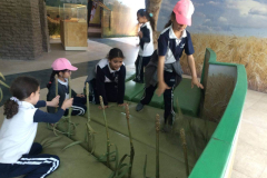Child museum school trip